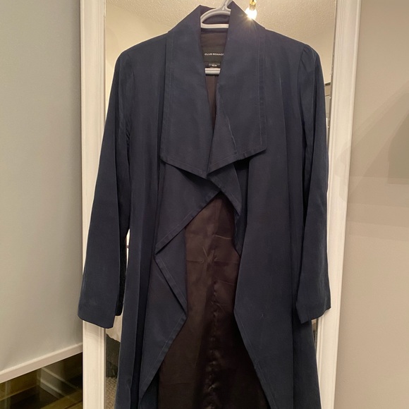 Club Monaco Soft Trench - XS - Navy - Picture 5 of 5